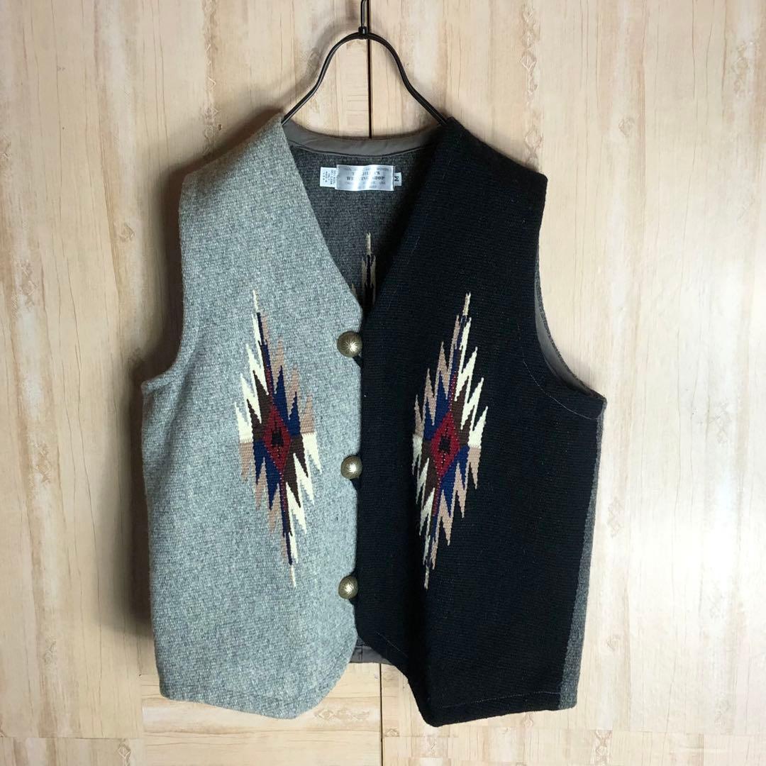 Trujillo’s トルフィリオス チマヨ ベスト コンチョボタン付き 希少