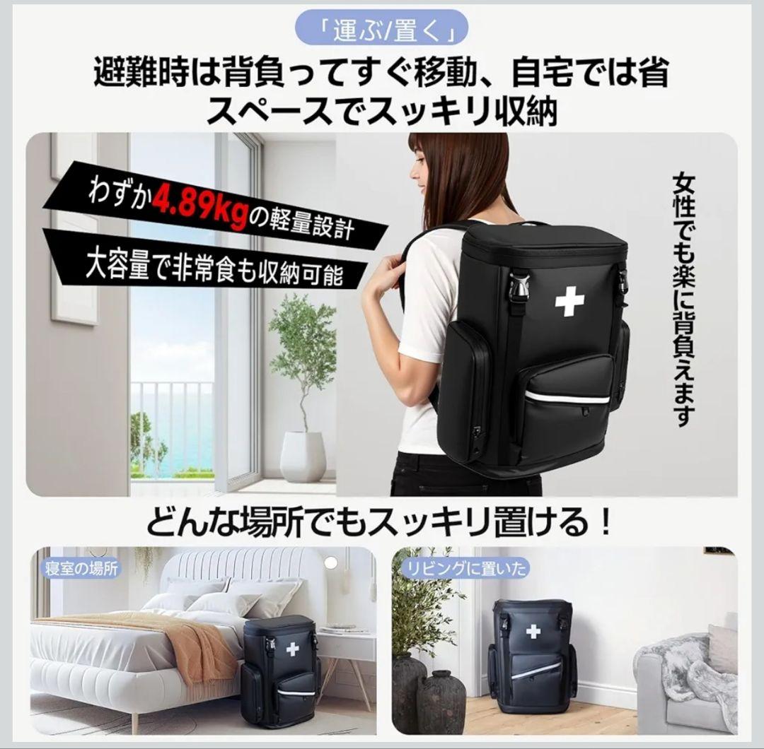 防災グッズ 防災セット 避難リュック 地震対策 大容量リュック