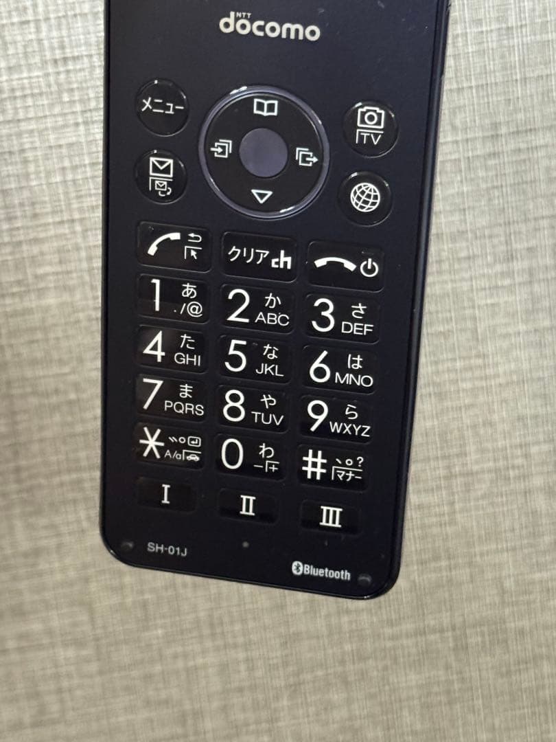 AQUOS ケータイ SH-01J ブルーブラック