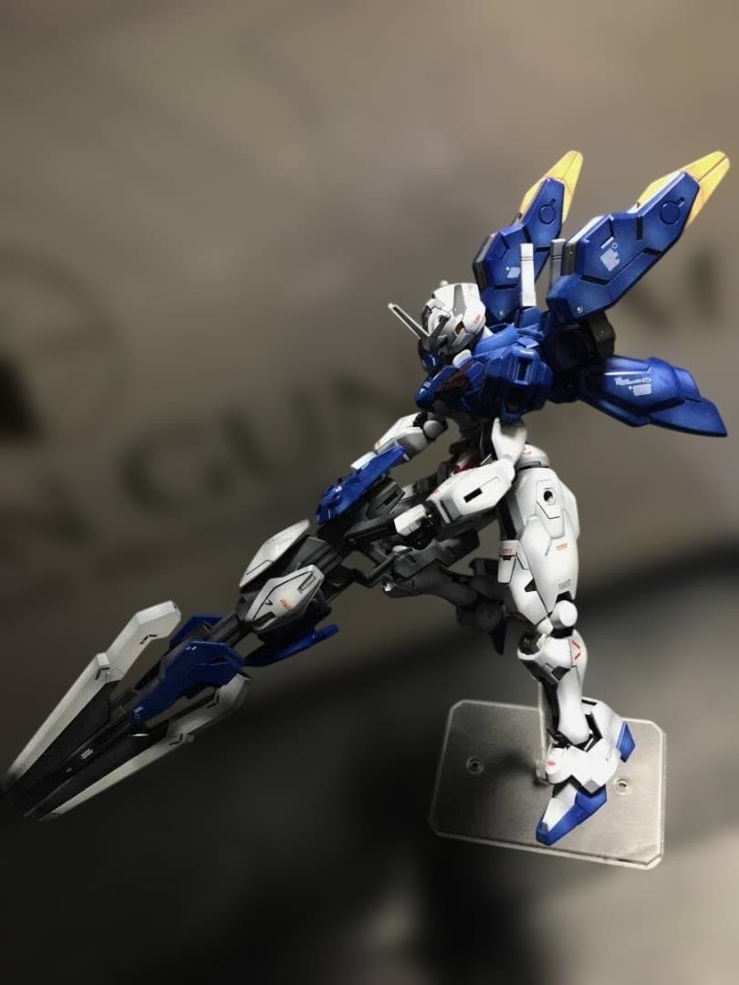 水星の魔女　HG 1/144 エアリアルリビルド　グラデーション全塗装完成品