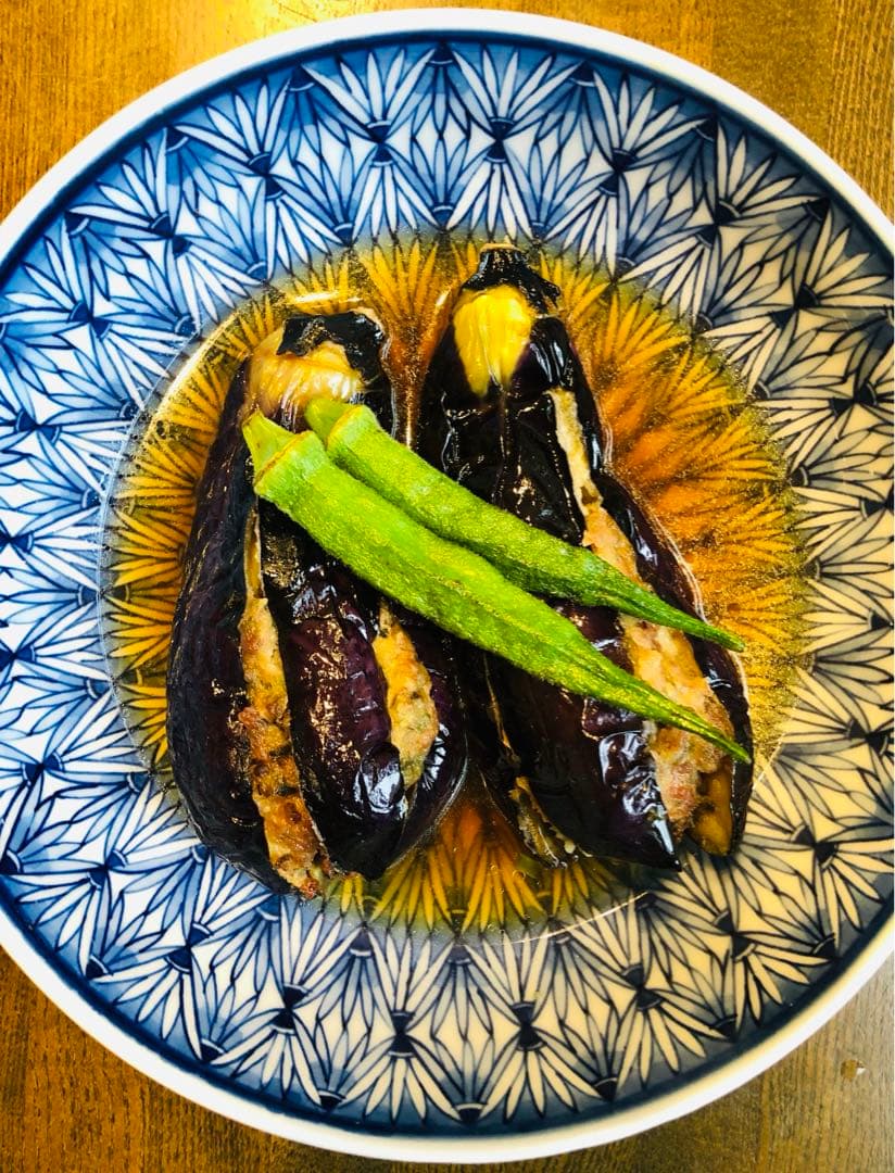 染付大鉢　佐藤律子さん作