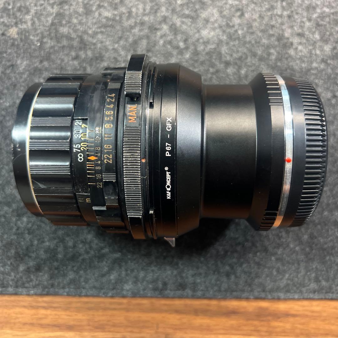 PENTAX67 SMC TAKUMAR105mm f2.4 gfxアダプター