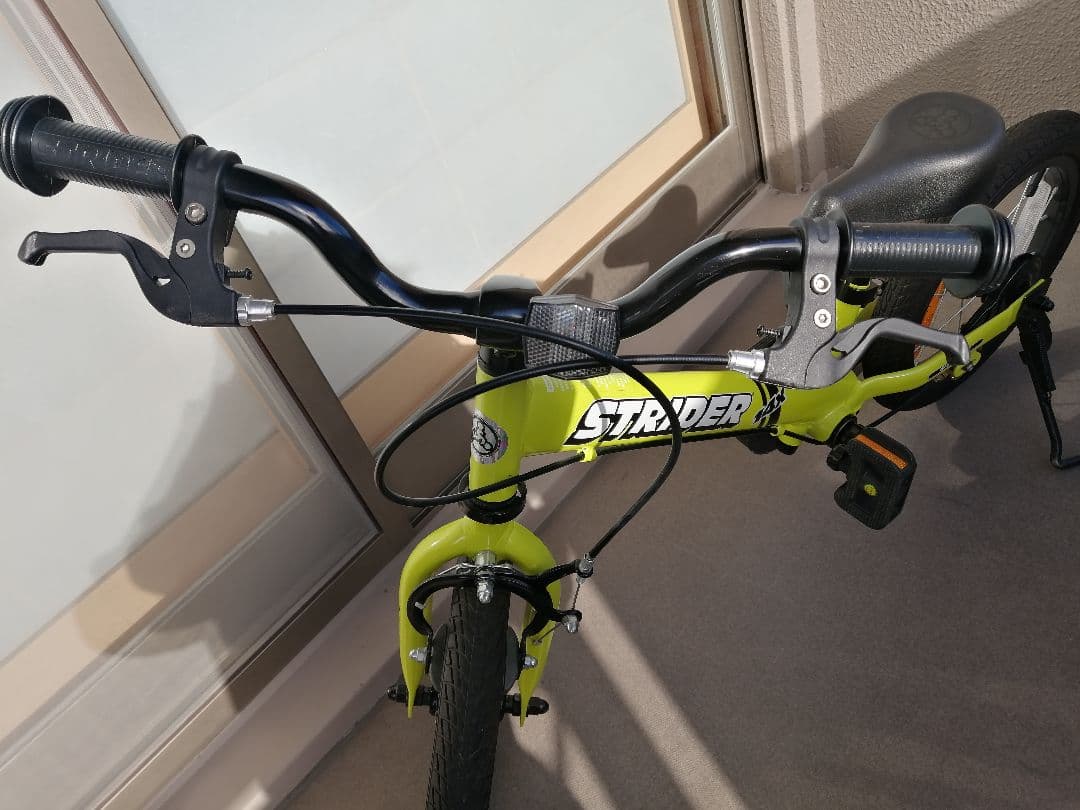 STRIDER 幼児用自転車 14x ライムイエロー