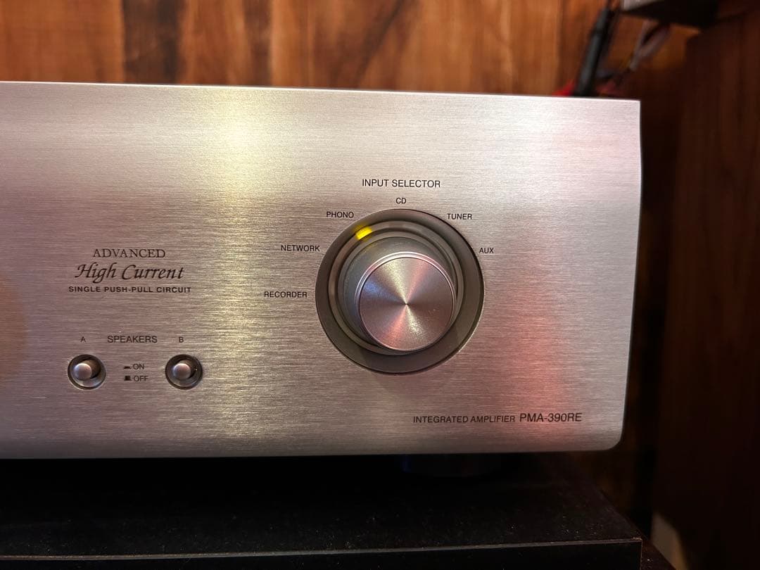 DENON プリメインアンプ PMA-390RE シルバー