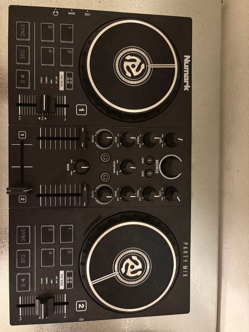 Numark PARTY MIX DJコントローラー 最新機種！！動作確認済み！