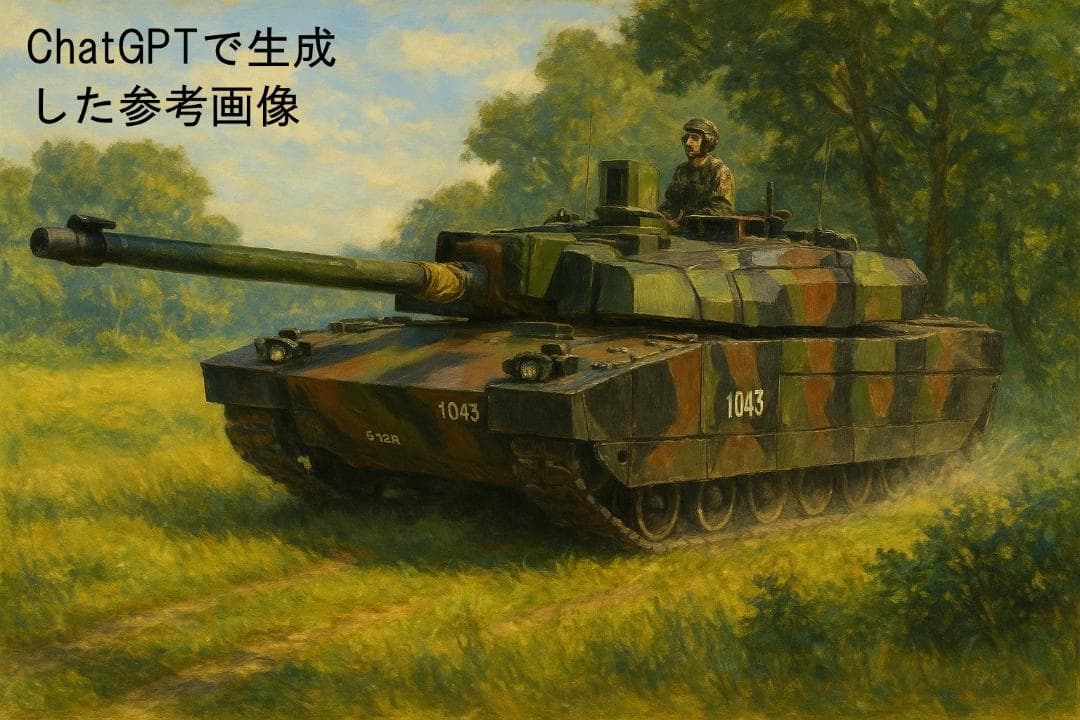 タミヤ　1/35 フランス主力戦車 ルクレール シリーズ2　完成品