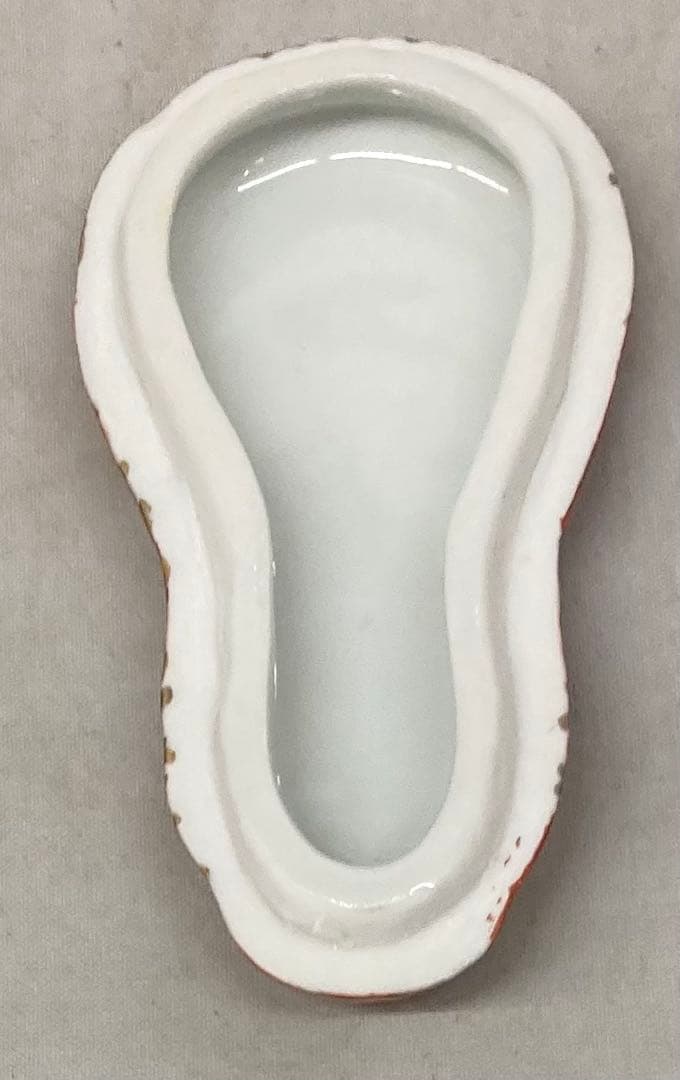 B525s「金襴手海老 香合」高野昭阿弥造　共箱　平安　茶道具　香道具