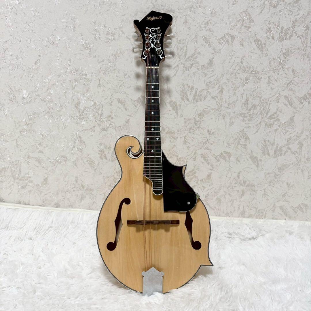 『希少美品』Mylowe フラットマンドリン ハードケース付き