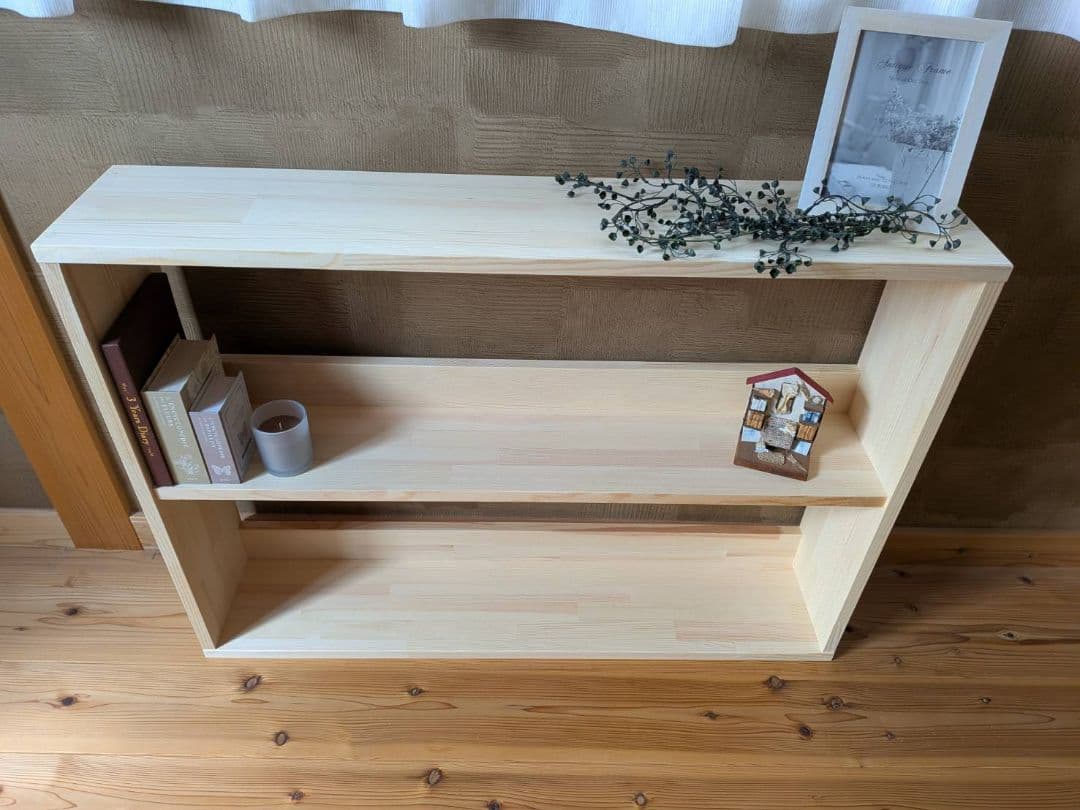 ☆特価価格☆【数量限定】　背板付き　オープンシェルフ　本棚　飾り棚　収納ラック