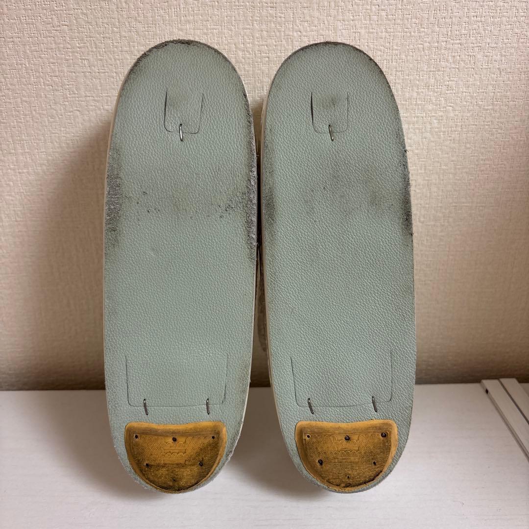 草履(厚底)バックセット　 パール　レース　[オフホワイト]