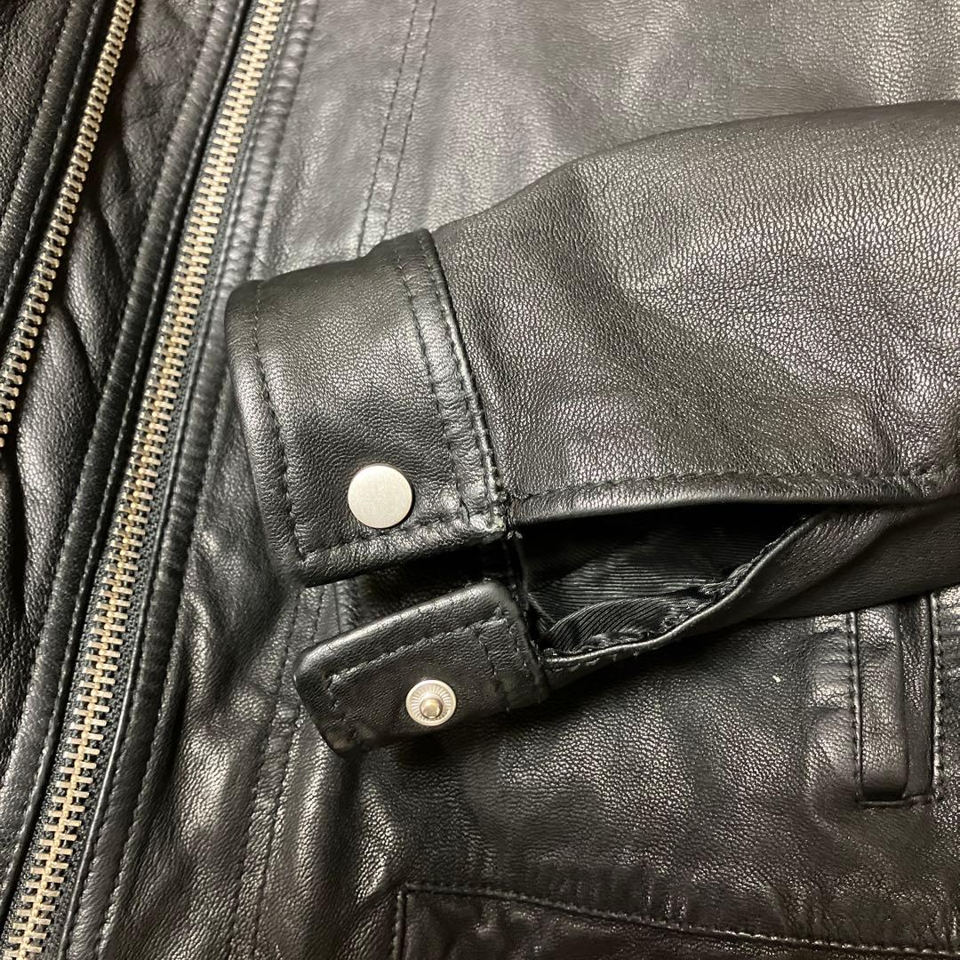 ALL SAINTS フロントダブルジップライダース