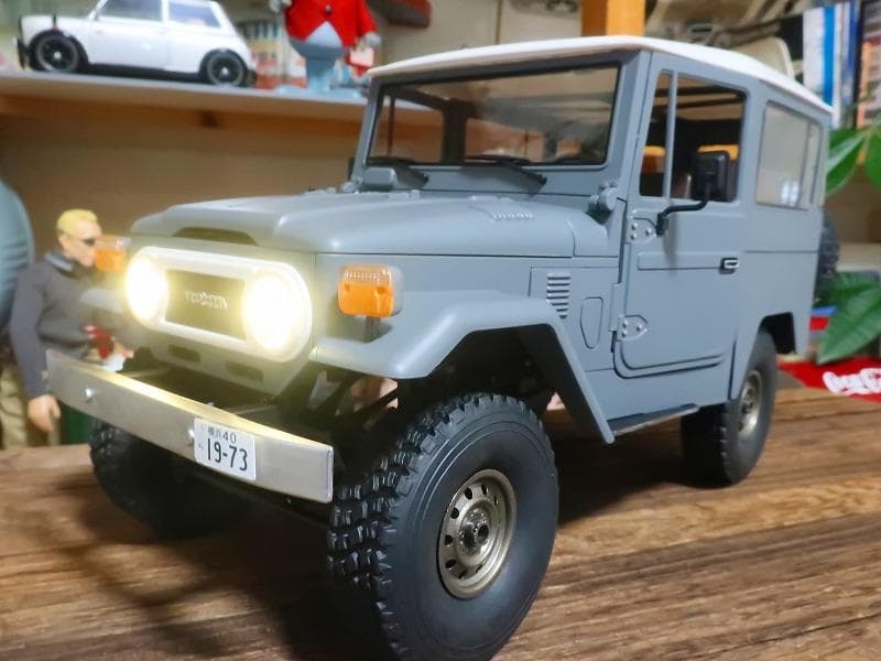 ランクル40 ランドクルーザー BJ40風 カスタム RC クローラー ラジコン