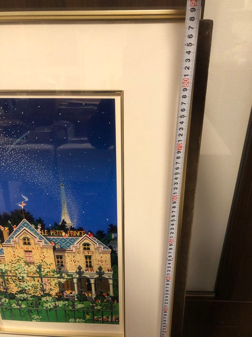 ヒロヤマガタ真作 LE PETIT PRINCE シルクスクリーン アート