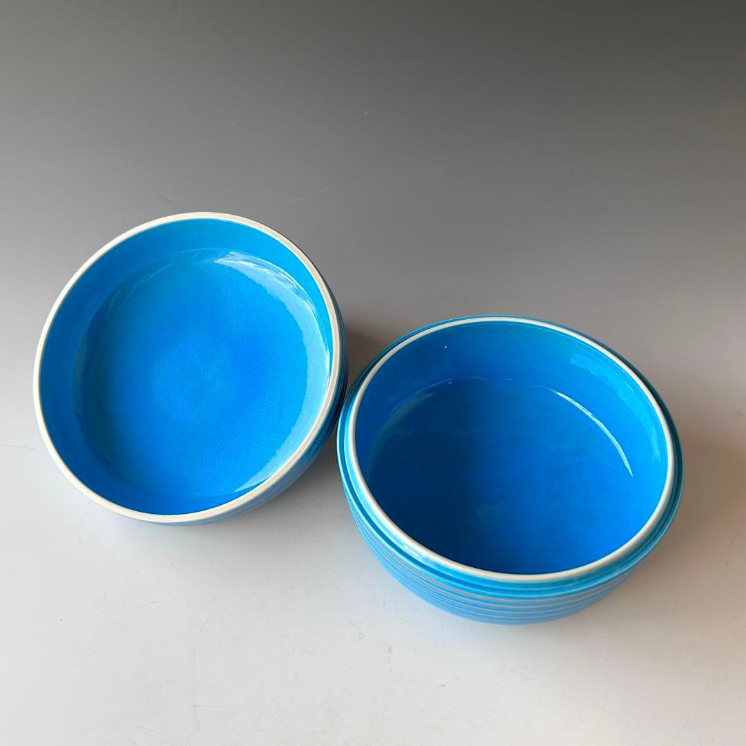 茶道具　浅黄交趾　千筋　喰籠　菓子器　食篭　御室窯　共箱　京焼　茶事　稽古　茶会