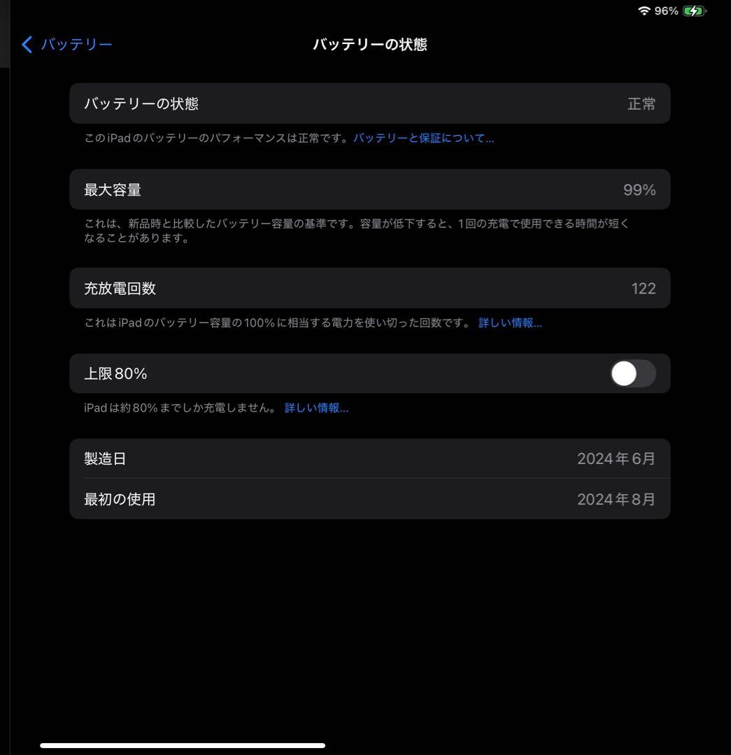 11インチiPad Pro (M4) Wi-Fi 256GB