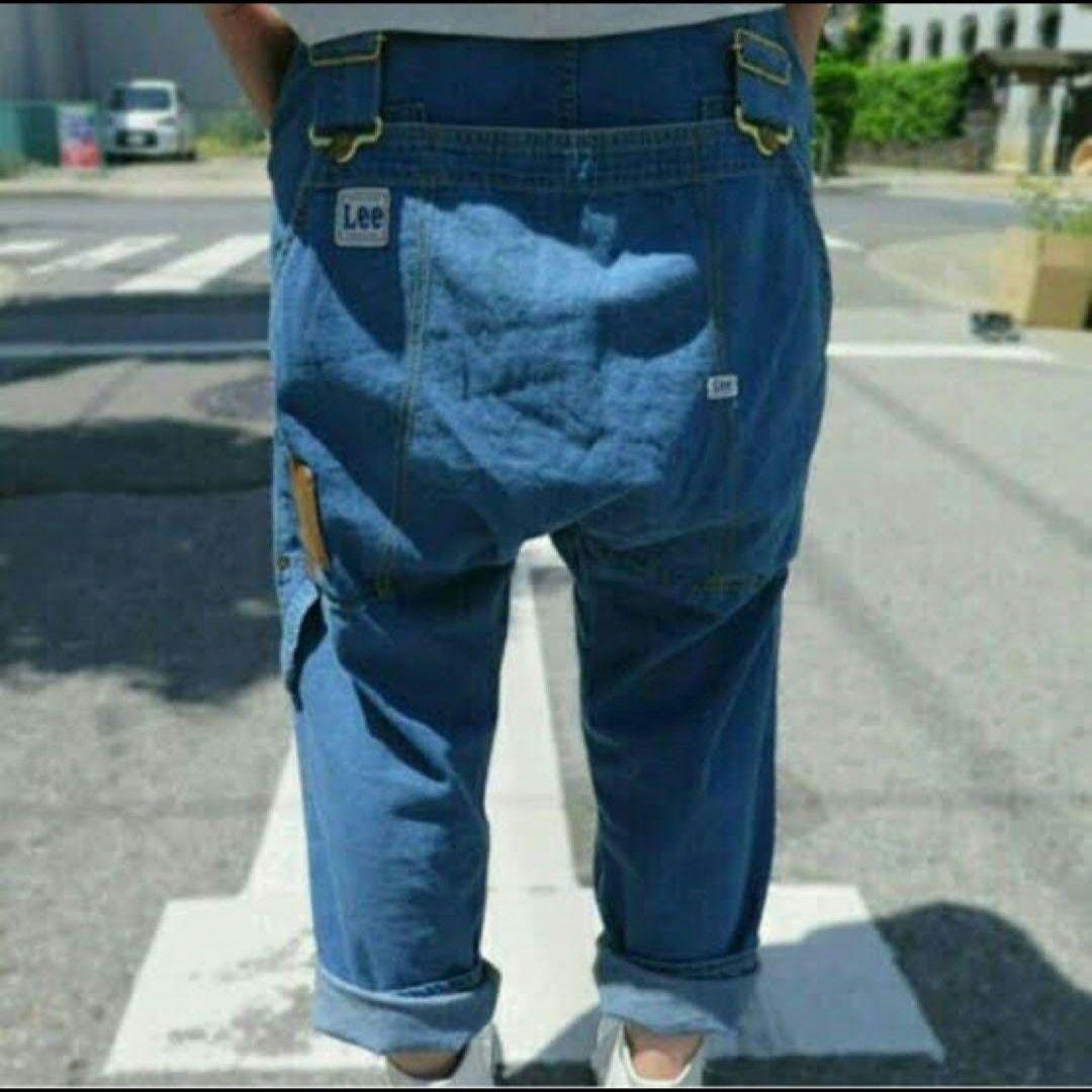 mercibeaucoup メルシーボークーLeeサロペット風サルエルデニム