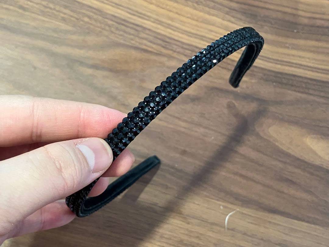 acca アッカ　オードリーカチューシャ　ブラック