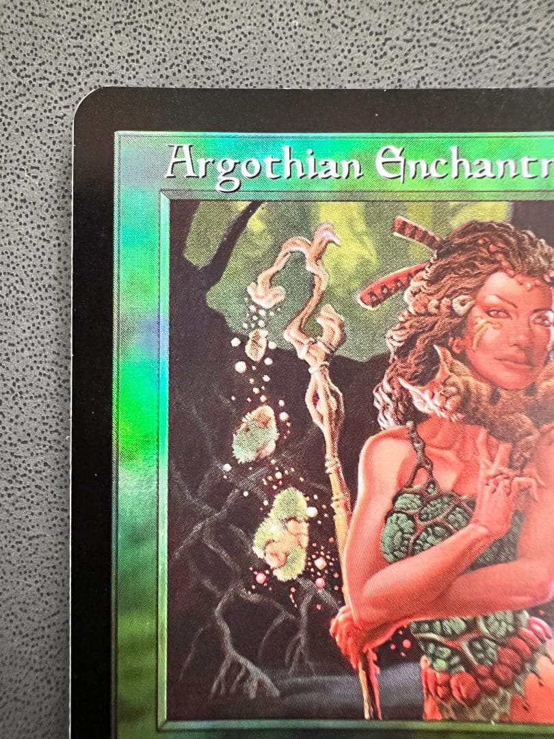 foil アルゴスの女魔術師/Argothian Enchantress