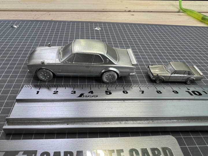 タルガ タッカー アルミ削り出し1/64日産 スカイライン 専用缶ケース入り