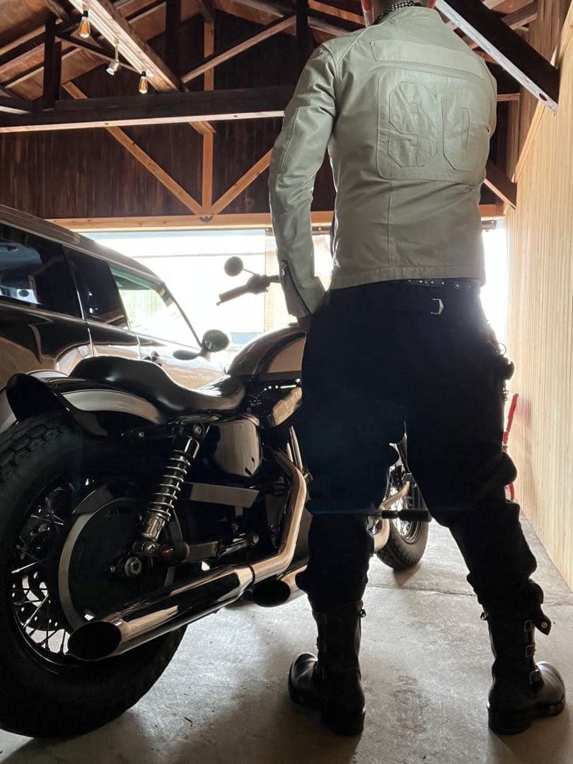 コールブラック　レザー ライダース