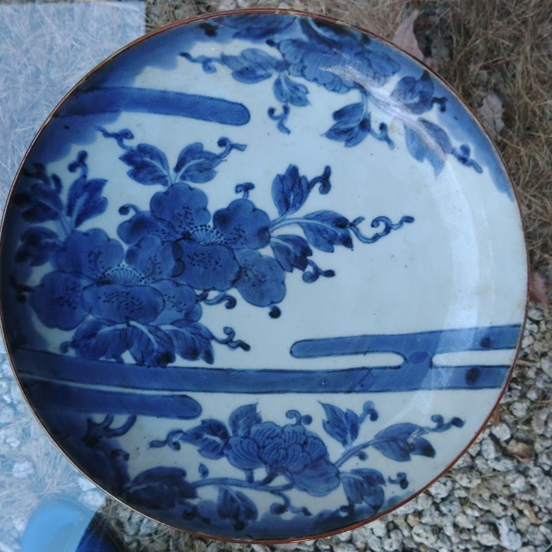 伊万里焼　染付け皿