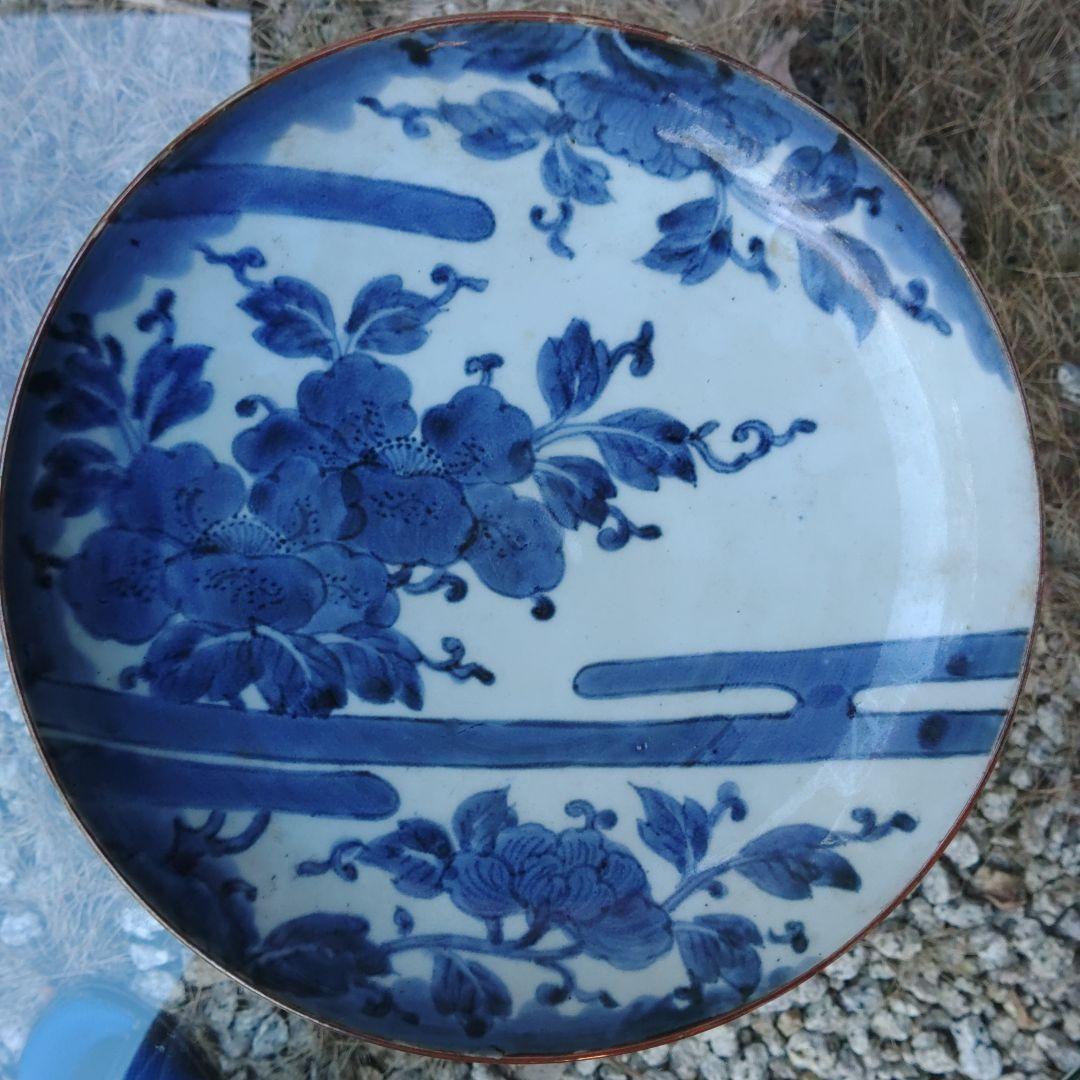 伊万里焼　染付け皿