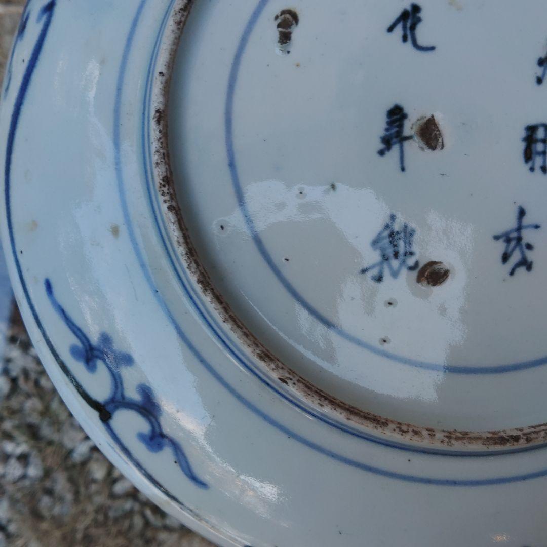 伊万里焼　染付け皿