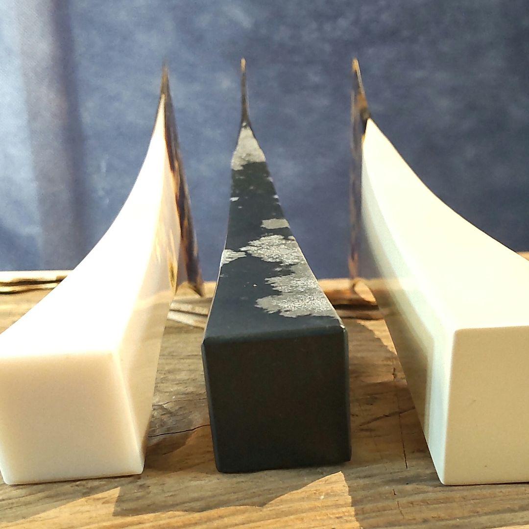 三味線バチ③6本セット、本鼈甲のシール1本有り、