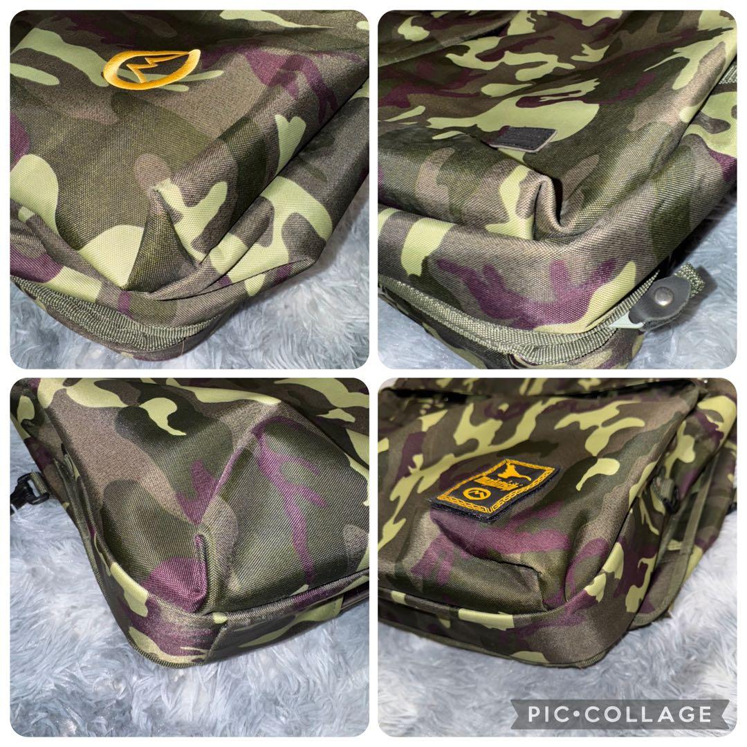 90s Maharishi マハリシ ガーメントバッグ 迷彩 カモフラ 3way