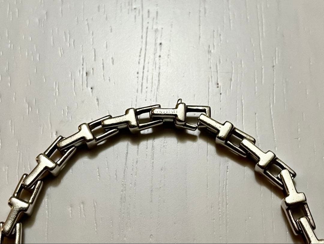 Tiffany & Co. ティファニーTナローチェーンブレスレット