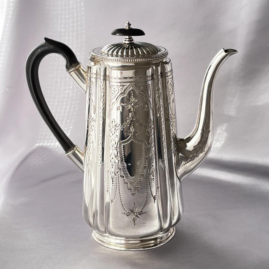 【Joseph Rodgers】 エドワーディアンのコーヒーポット