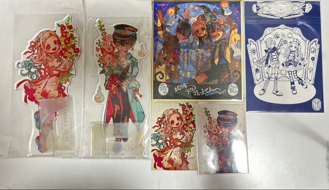 地縛少年花子くん　BIG アクリルスタンド　Gファンタジー 30周年　色紙　特典