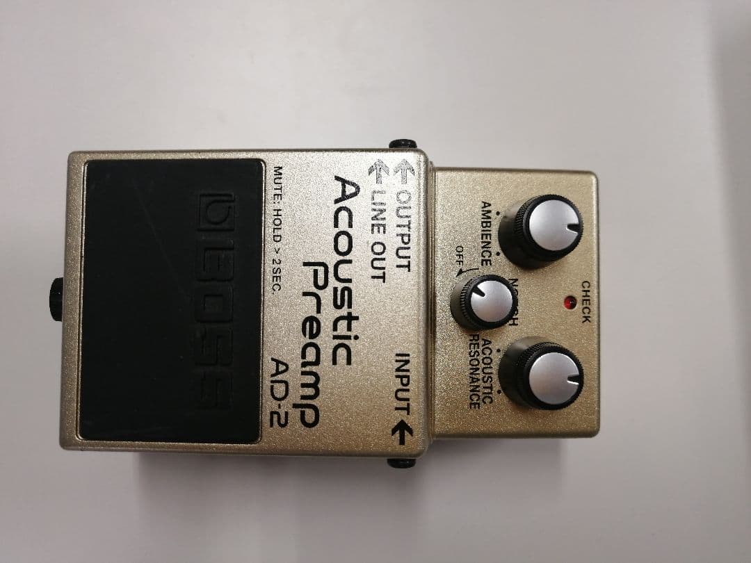 BOSS アコースティックプリアンプ AD-2