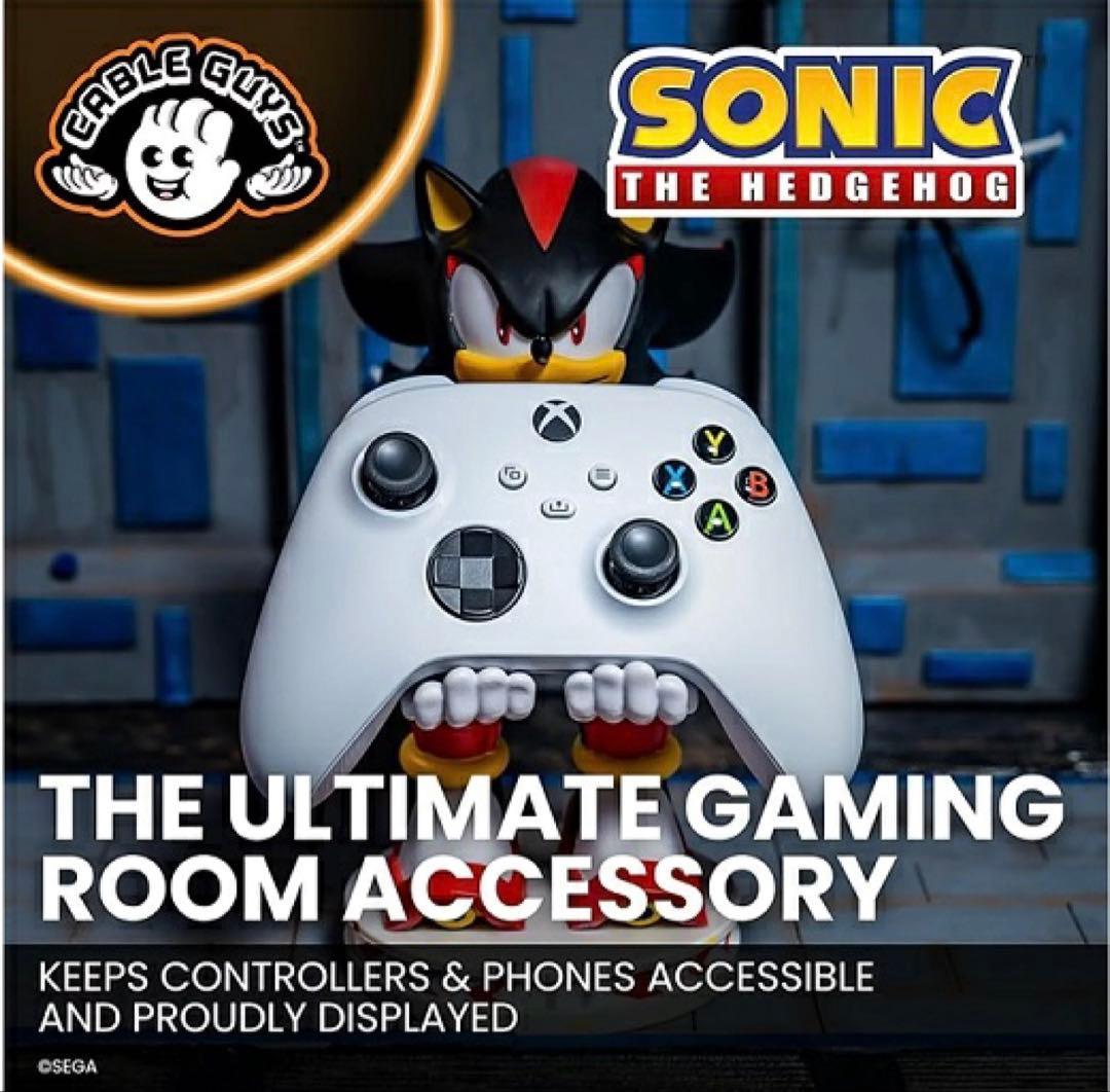 ケーブルガイズ Sonic ソニック シャドウ コントローラー＆スマホホルダー