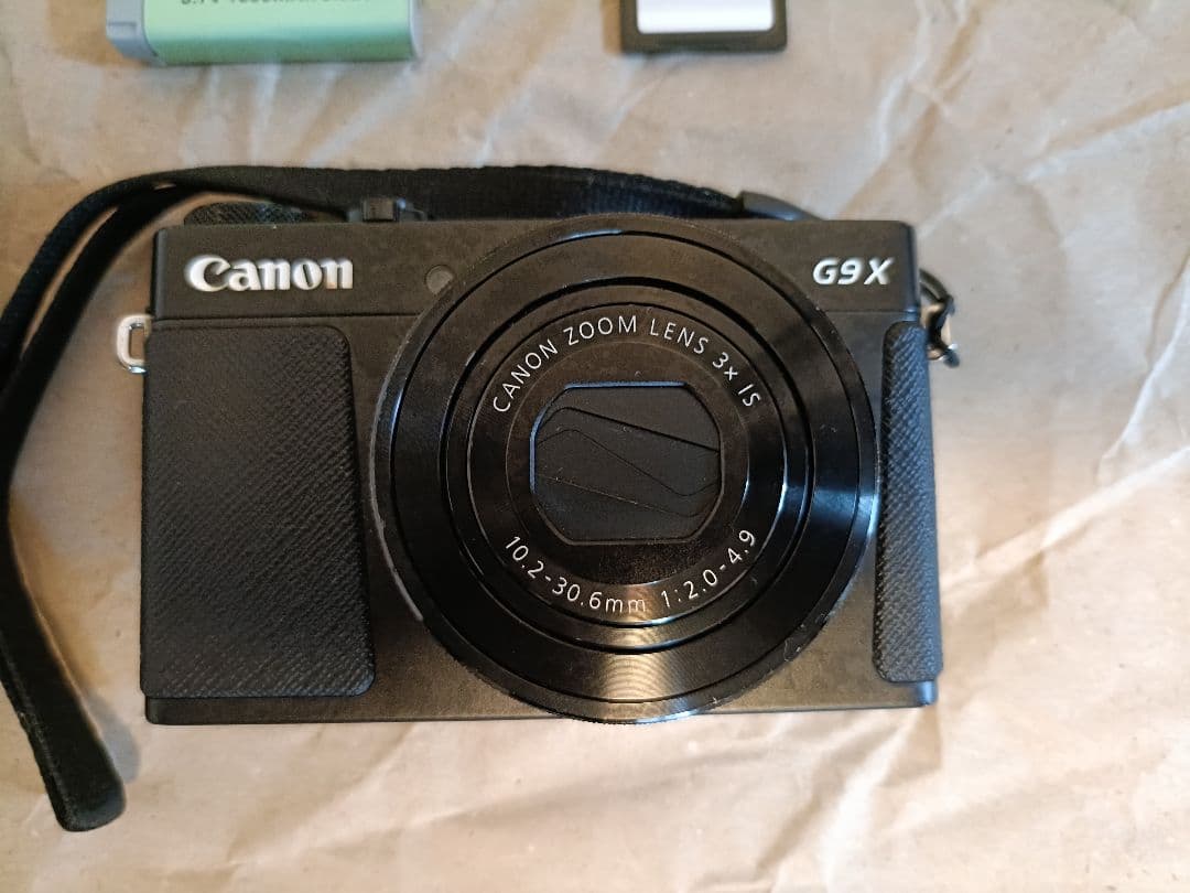 要画像確認 Canon G9X デジタルカメラ 付属品付き コンデジ 動作確認済