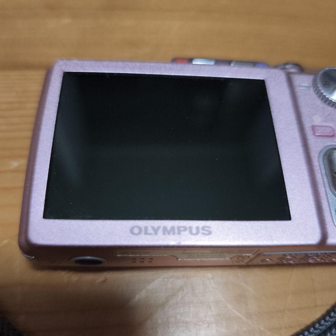 OLYMPUS FE-330 デジタルカメラ　ピンク　オールドコンデジ