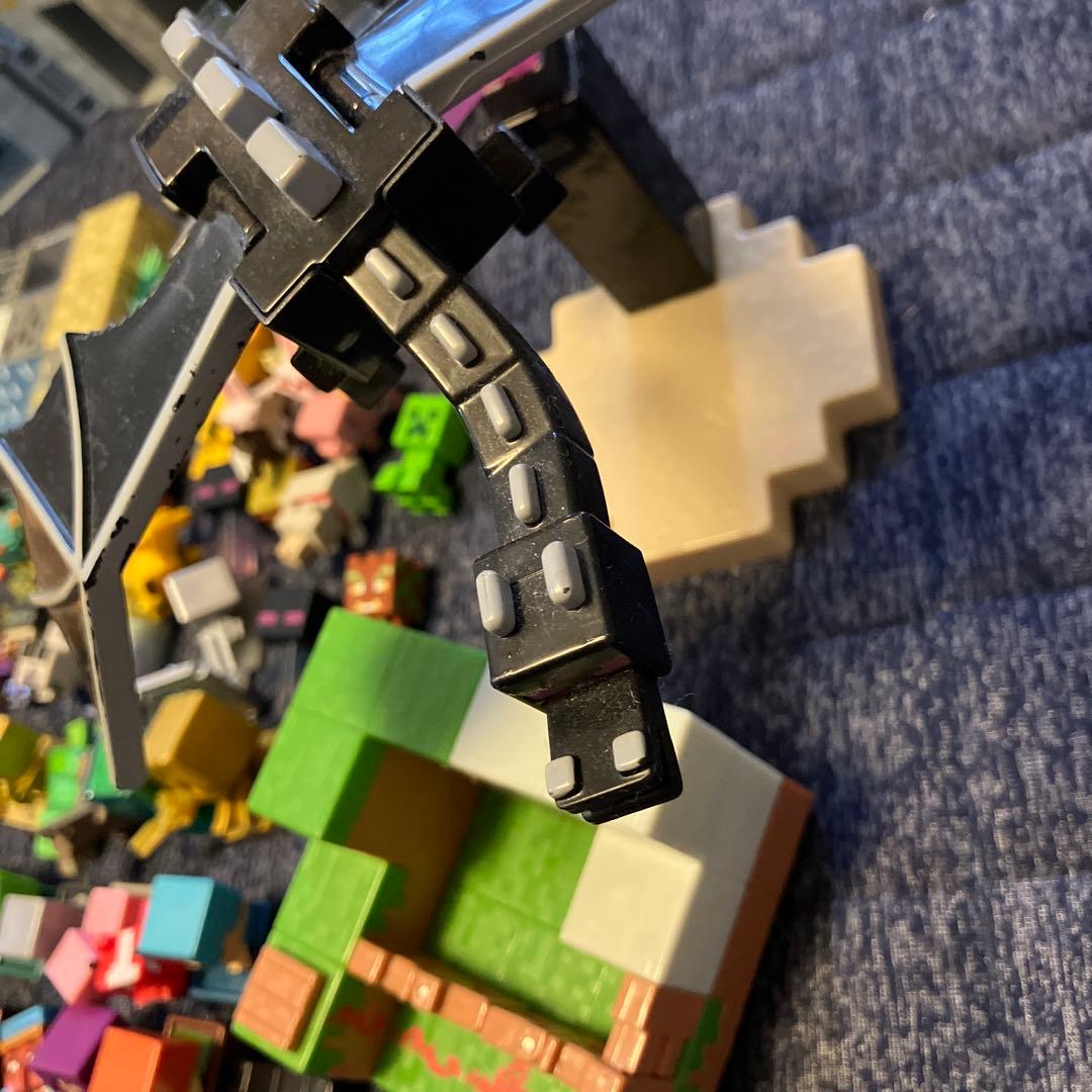 マインクラフト　フィギュア　大量　ケース