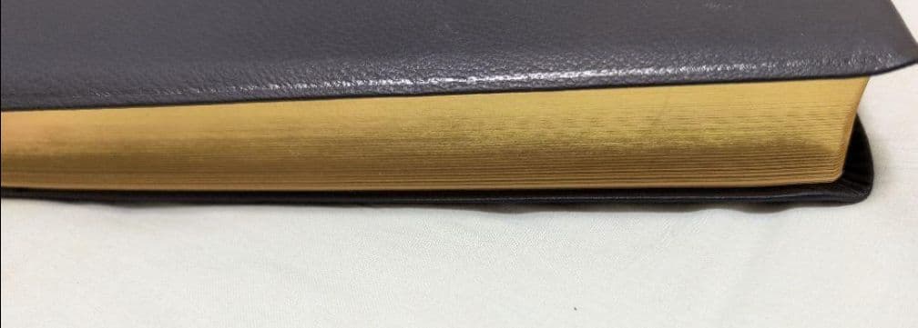 文語訳 舊新約聖書 革装 三方金 大型