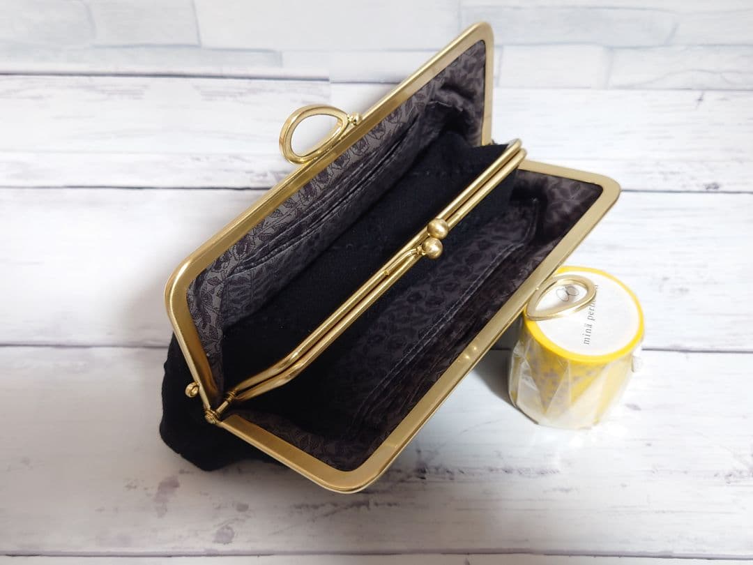 専用　新色dop【ブラック】 長財布 ミナペルホネン dop タンバリン