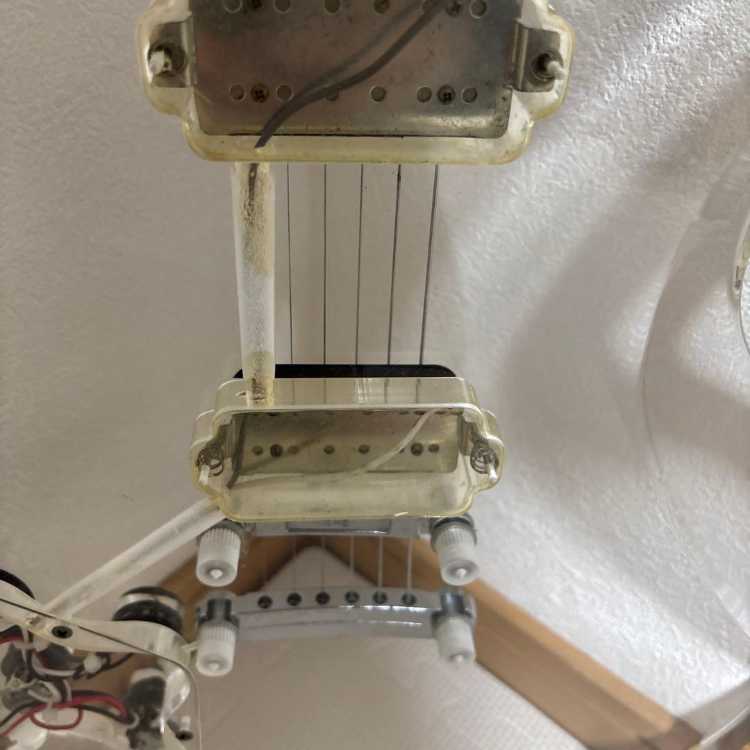 美品 Photogenic エレキギター レスポール アクリルボディ