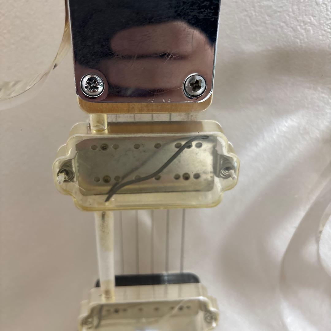 美品 Photogenic エレキギター レスポール アクリルボディ