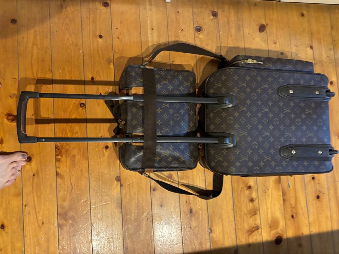 【希少2点セット】ルイ・ヴィトン モノグラム ペガス55 LV 正規品