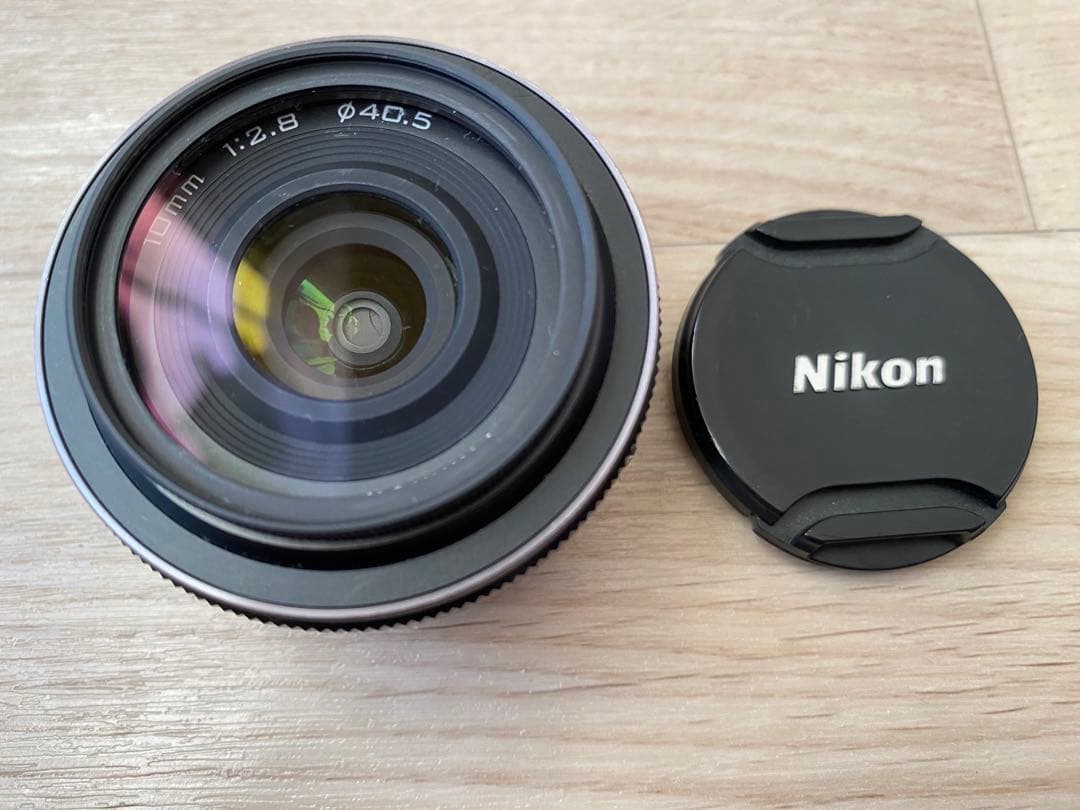 【美品】Nikon 1 NIKKOR 10mm f/2.8 単焦点レンズ