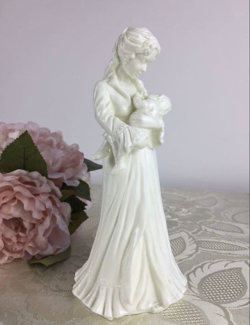 1988年　ロイヤルウースター 「Sweet Dreams…」母子のフィギュリン