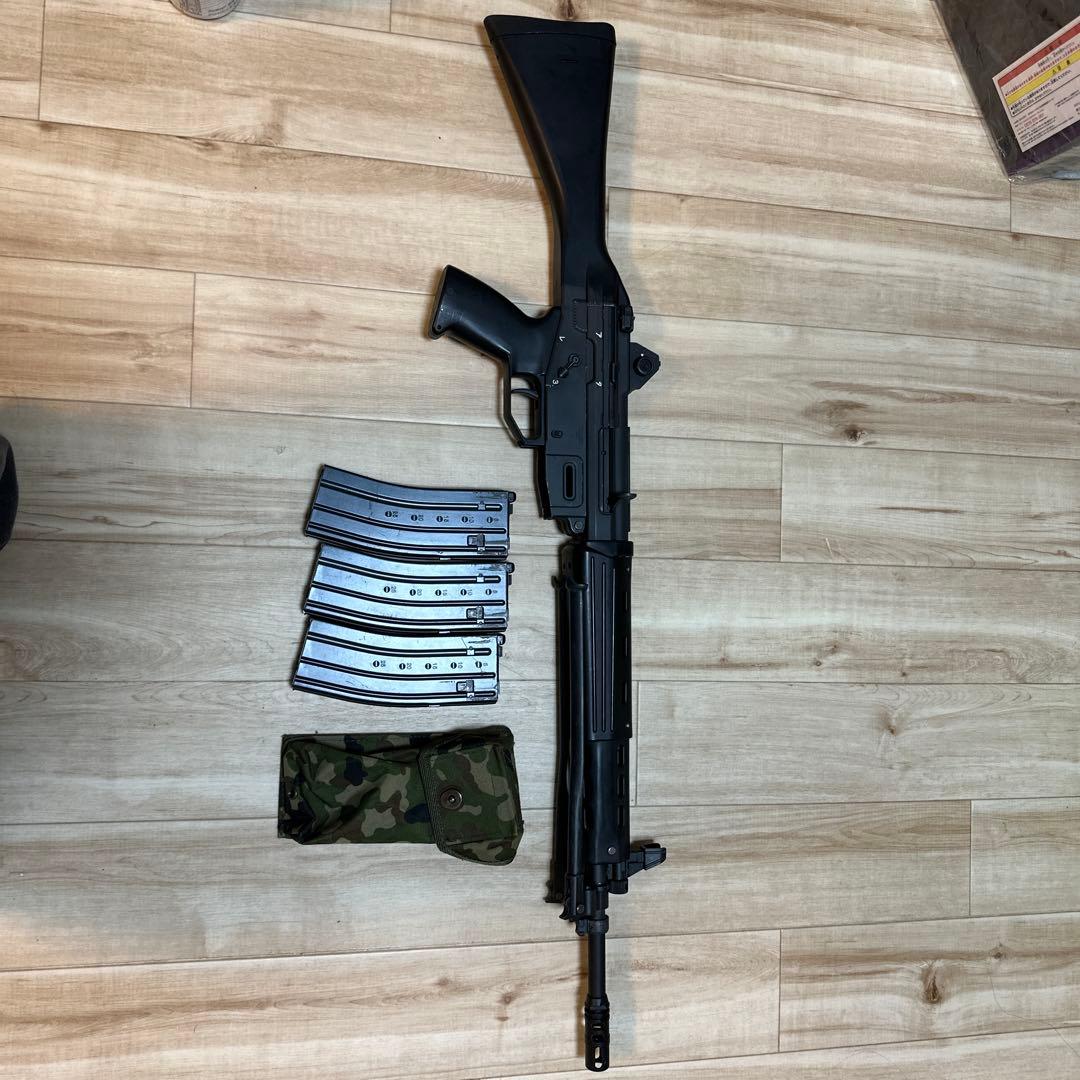 東京マルイ89式小銃固定銃床　弾倉3本付きオマケ有り