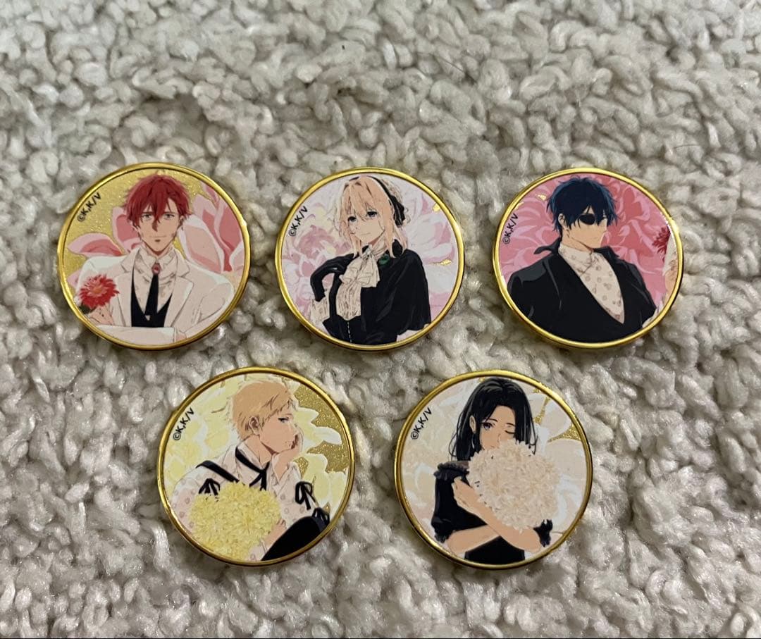 【希少】ヴァイオレット・エヴァーガーデン　メダル