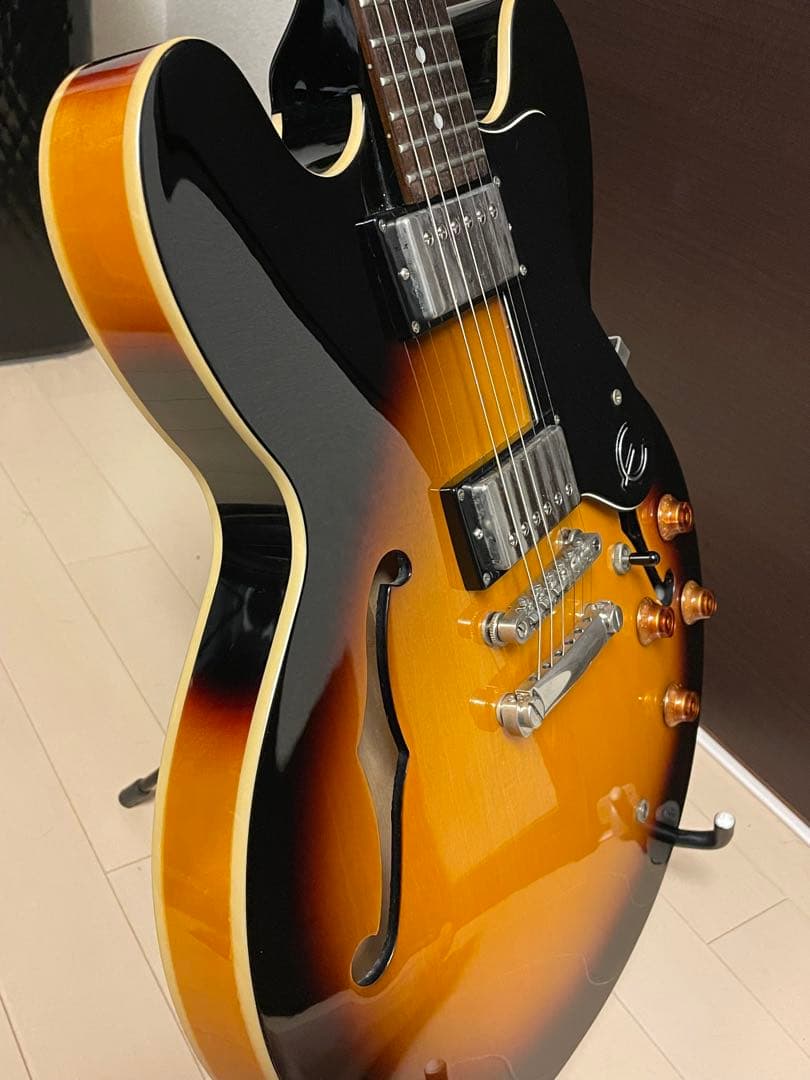 エピフォンEpiphone Dot VintageSunburst es335