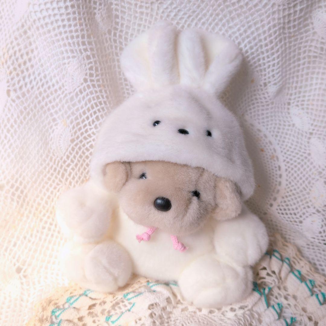 【うめ吉】茶色　うさぎ着ぐるみ　ぬいぐるみ　オリエンタルトーイ かわいい