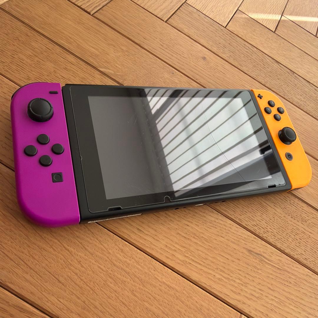 Nintendo Switch 本体 紫とオレンジ Joy-Con