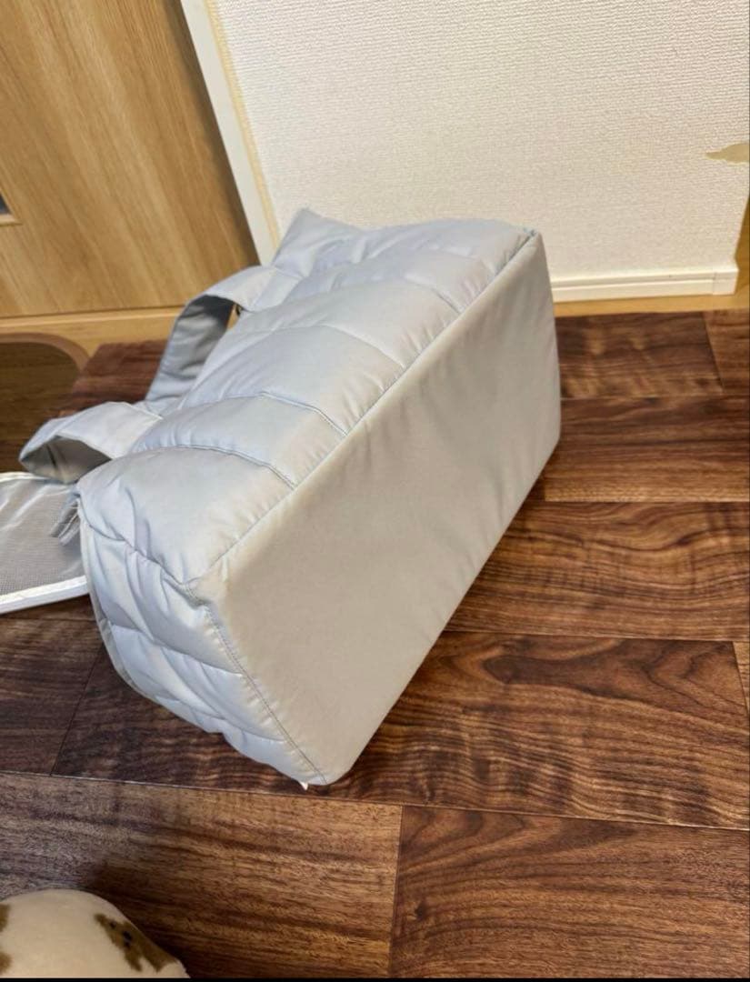 ジェラートピケ ペットキャリー ブルー